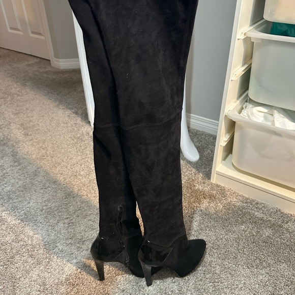 Gucci Black Over-the-Knee Boots - Picture 6 of 9